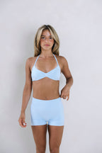 Sculpt Crop- Cloud Blue