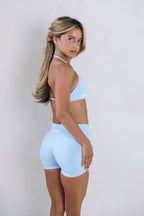 Sculpt Crop- Cloud Blue