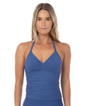 Sculpt Singlet- Storm Blue