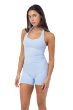 Elevate Halter Tank - Cloud Blue