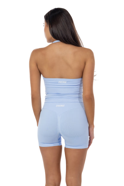 Elevate Halter Tank - Cloud Blue
