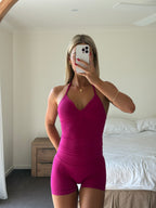 Sculpt Singlet- Berry