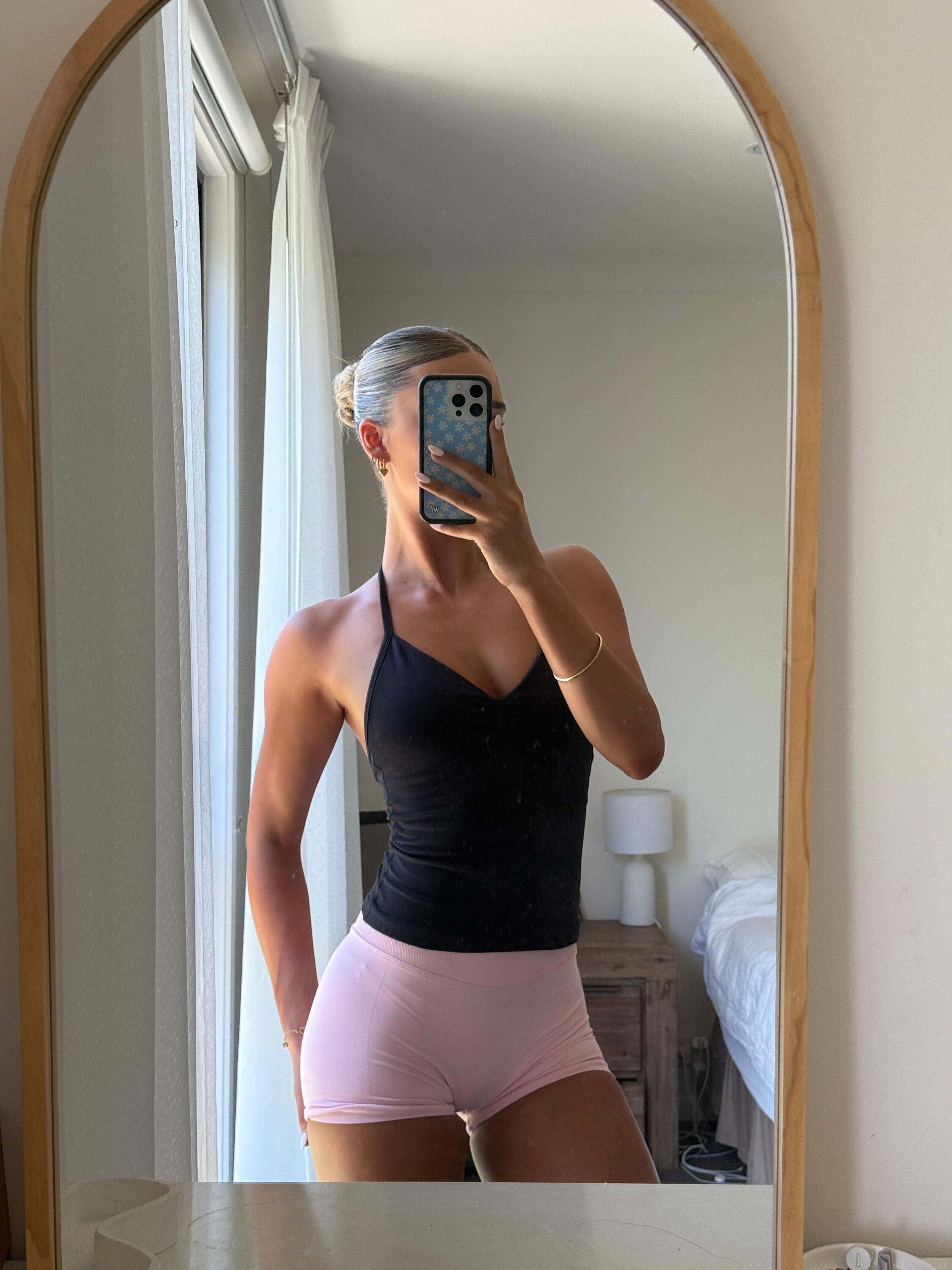 Sculpt Singlet- Black