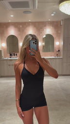 Sculpt Singlet- Black