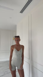 Sculpt Singlet- Latte